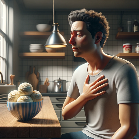 Will ice cream help with heartburn?